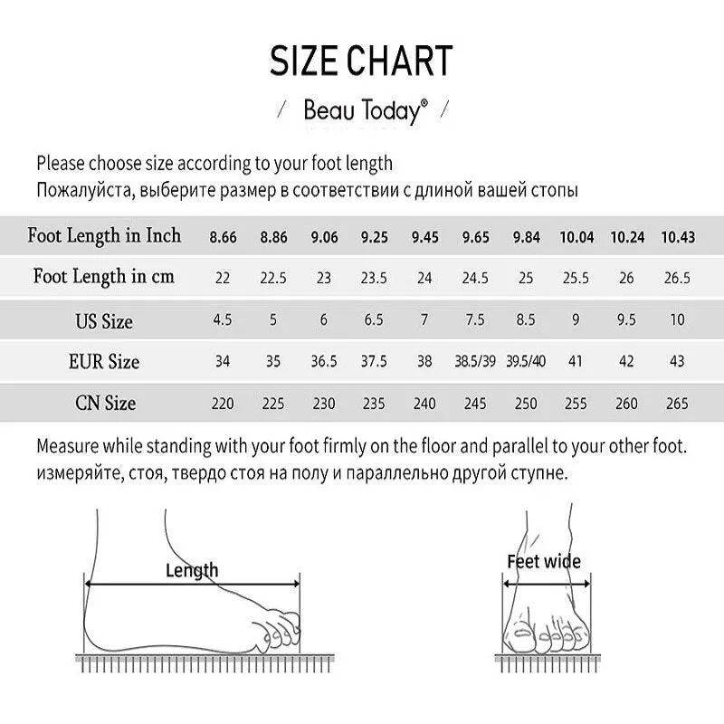 BeauToday Gladiator Sandals Women Genuine Leather Round Toe Ankle Metal Buckle Platform Summer Ladies Shoes Handmade 38215