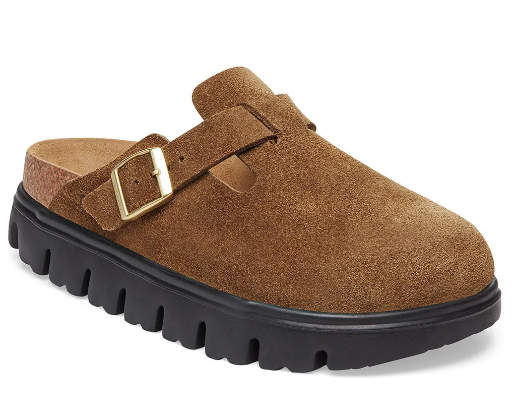 Birkenstock Women's Boston Chunky Dark Tea