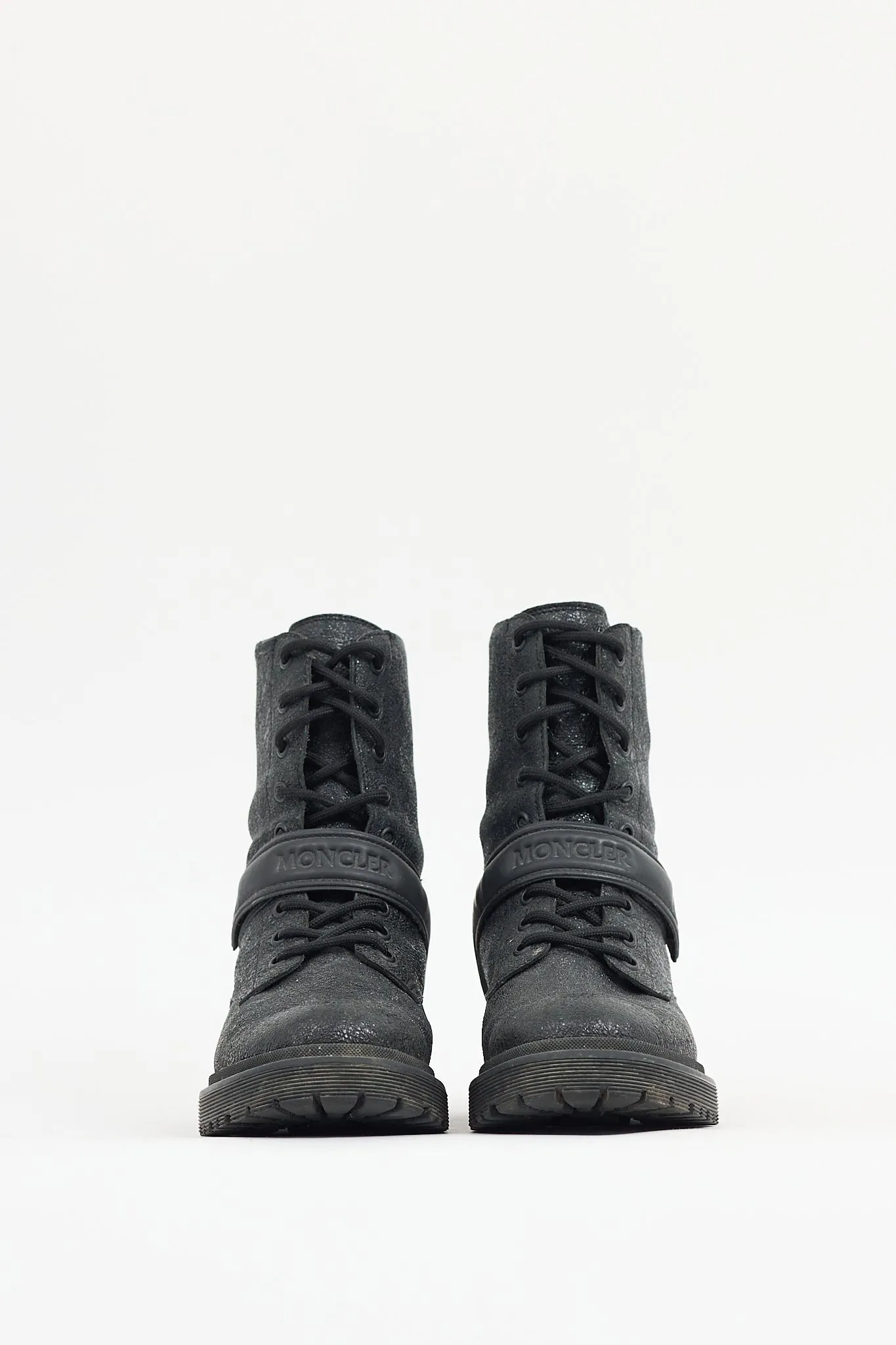 Black Leather Calypso Ankle Boot