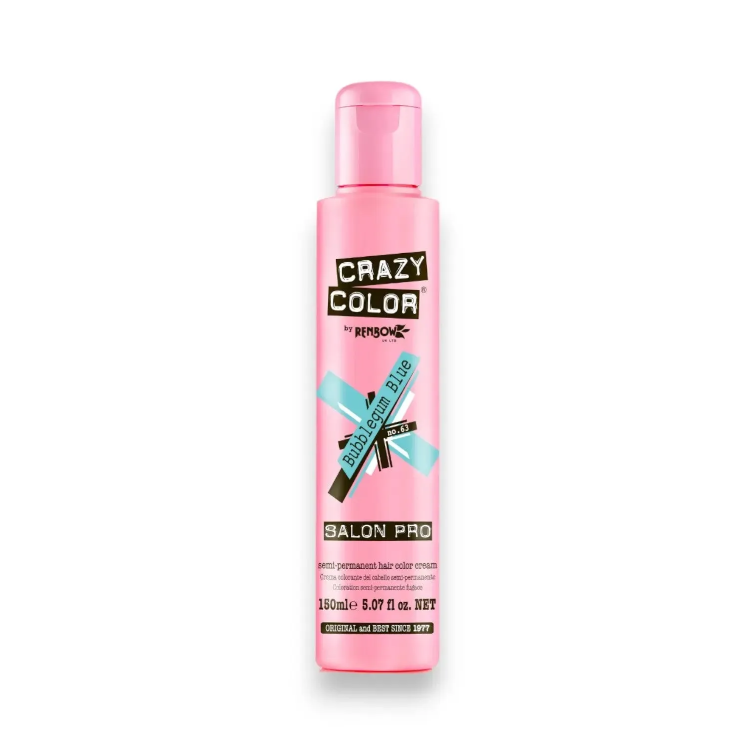 Crazy Color Semi-Permanent Hair Color Cream 150ml