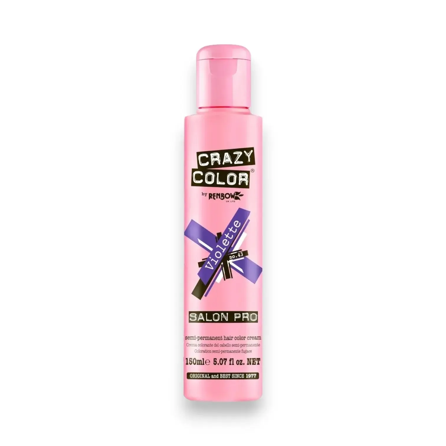 Crazy Color Semi-Permanent Hair Color Cream 150ml