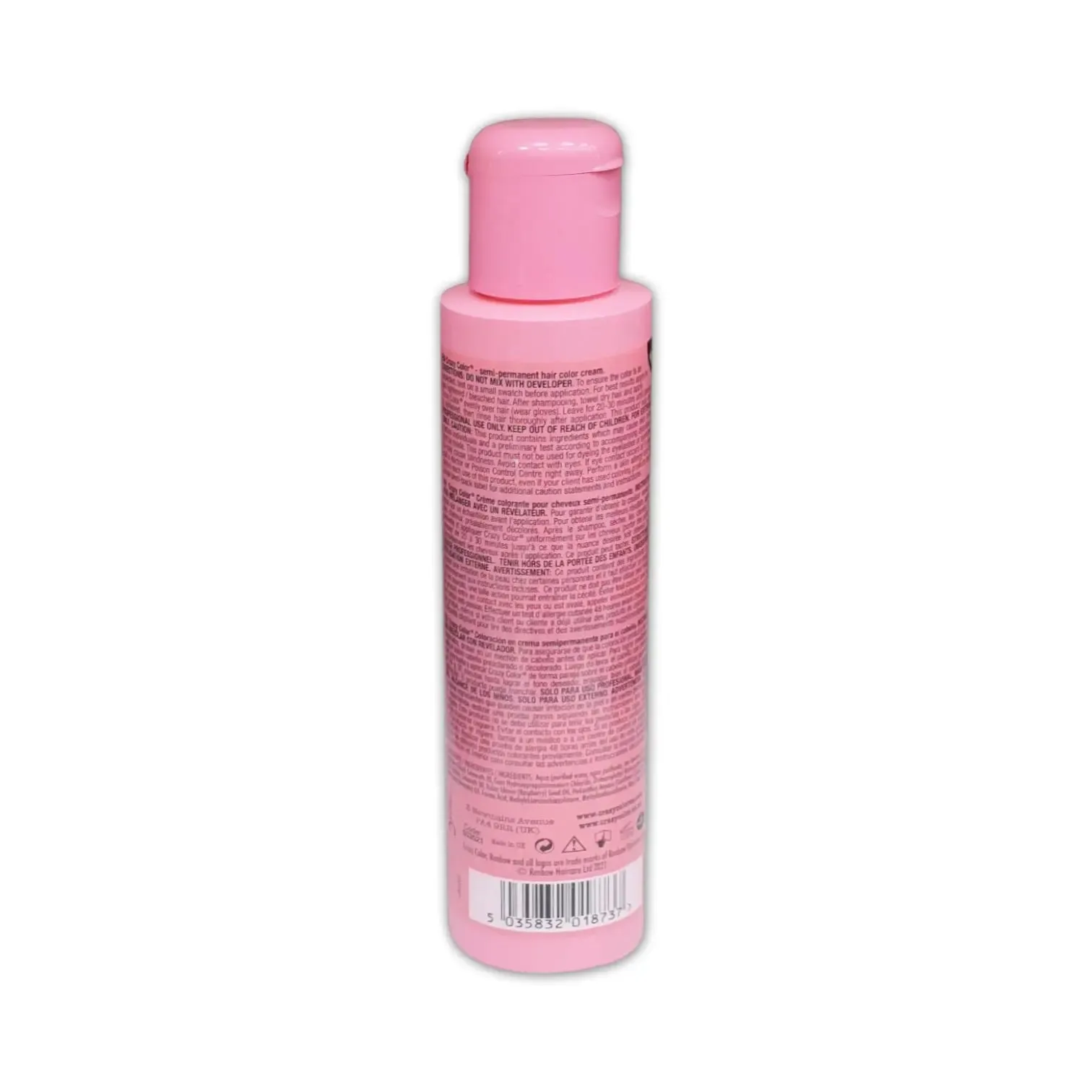 Crazy Color Semi-Permanent Hair Color Cream 150ml
