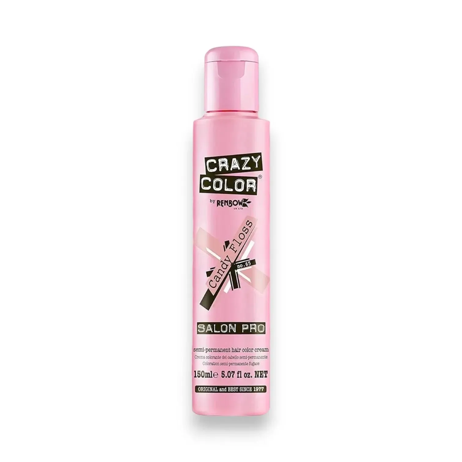 Crazy Color Semi-Permanent Hair Color Cream 150ml