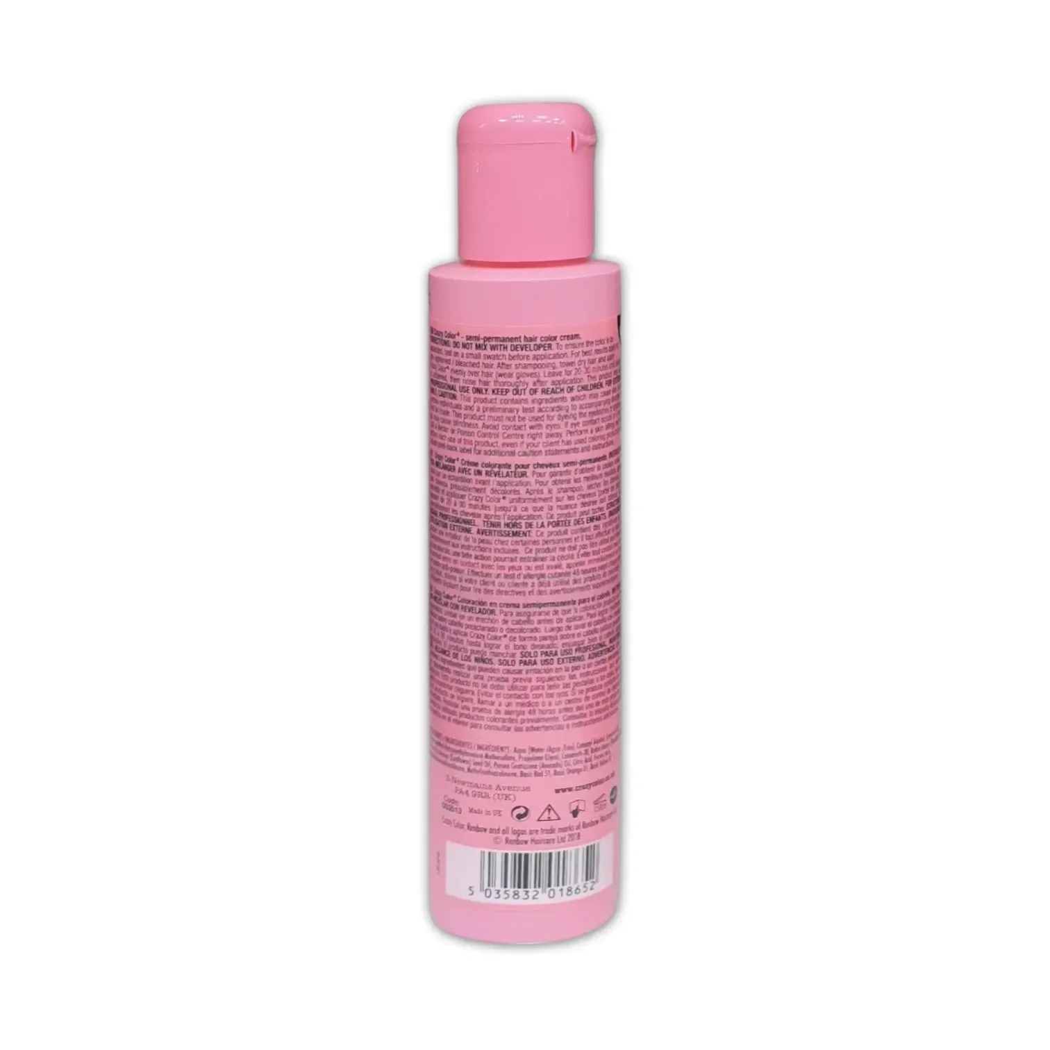 Crazy Color Semi-Permanent Hair Color Cream 150ml
