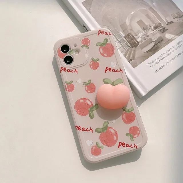Cute 3D Pig Butt iPhone Case