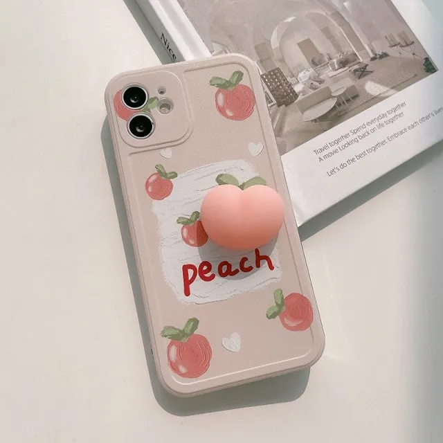 Cute 3D Pig Butt iPhone Case