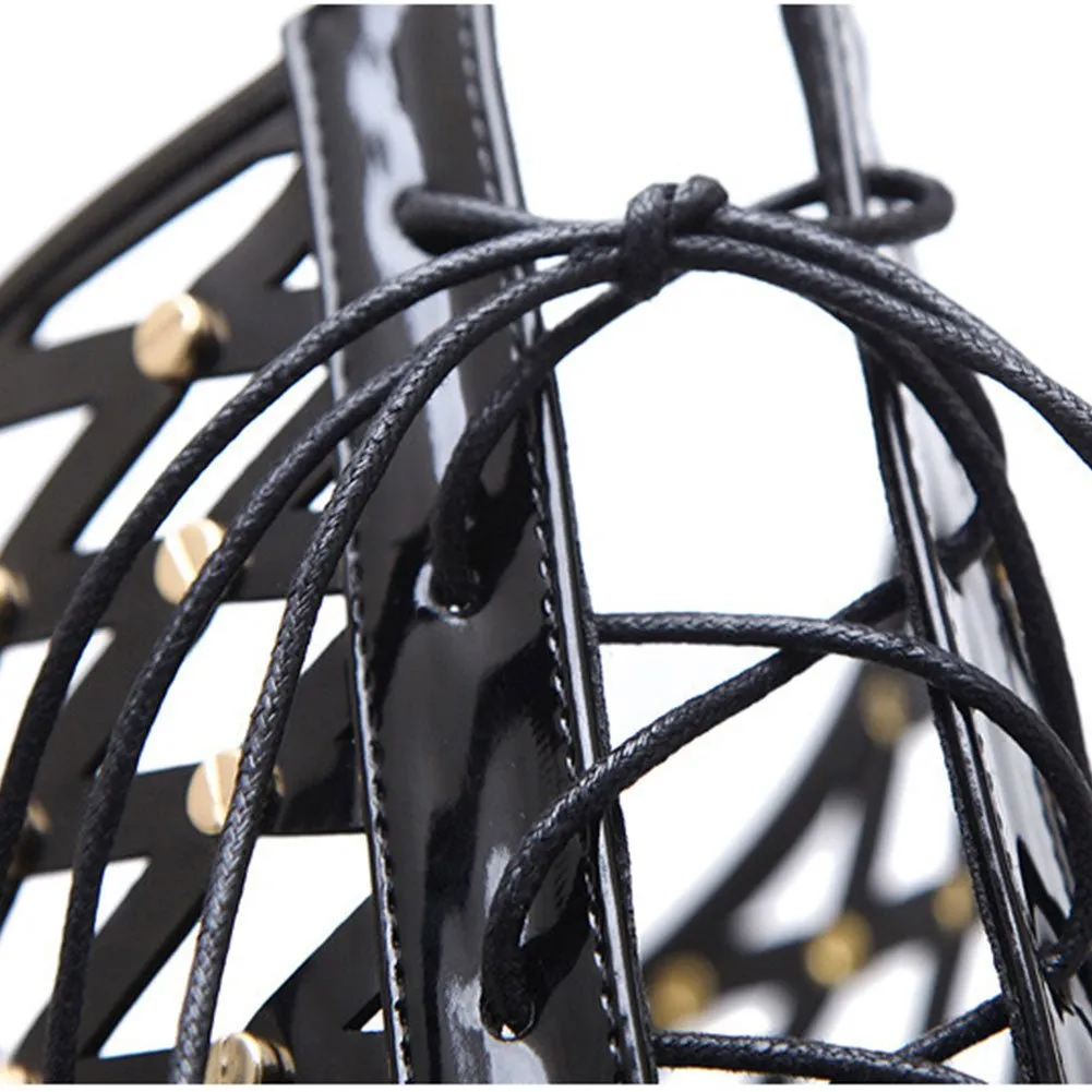 Domina Thigh High Caged Heel