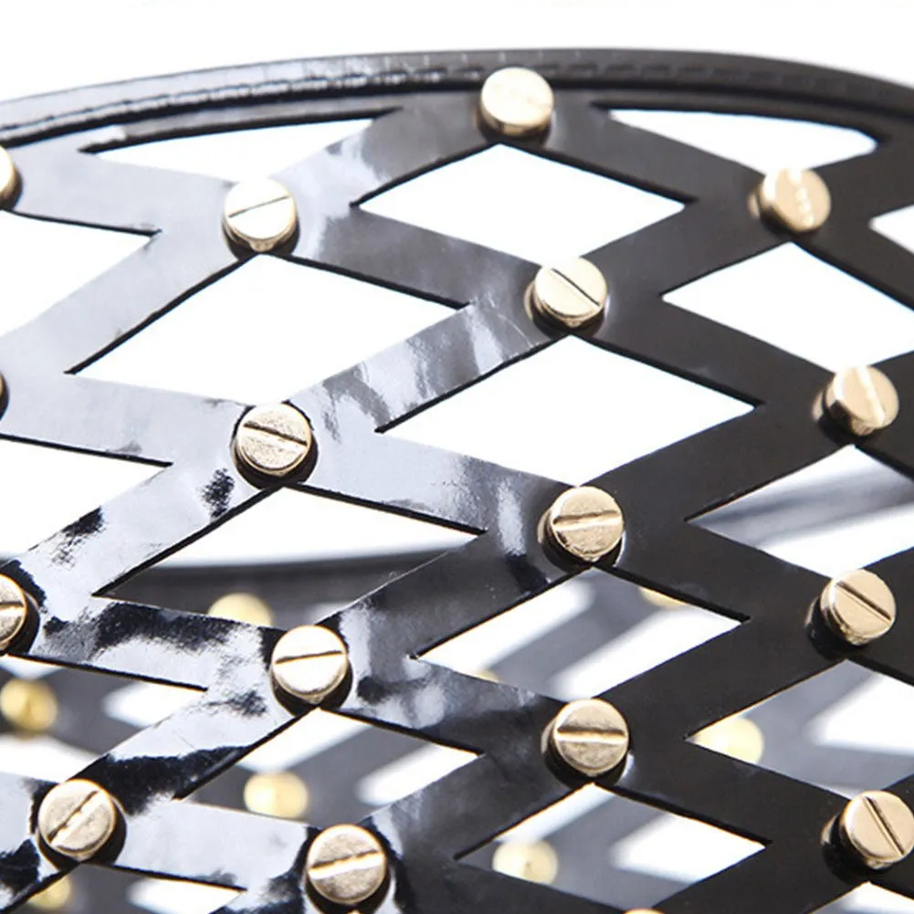Domina Thigh High Caged Heel