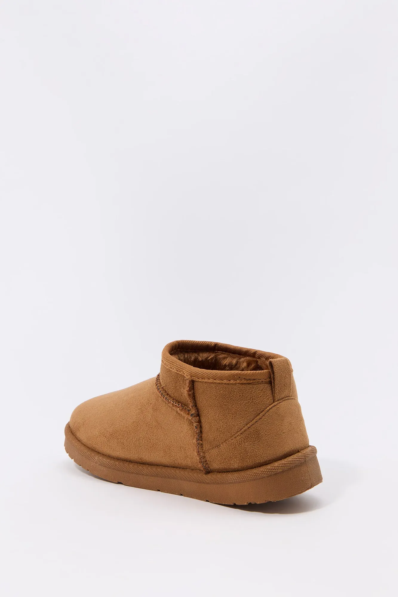Girls Faux Fur Lined Ankle Booties