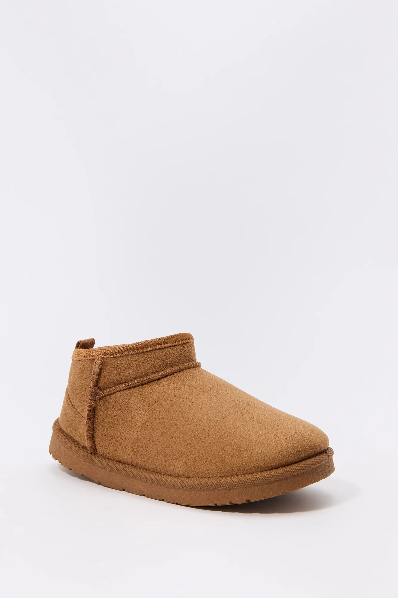 Girls Faux Fur Lined Ankle Booties