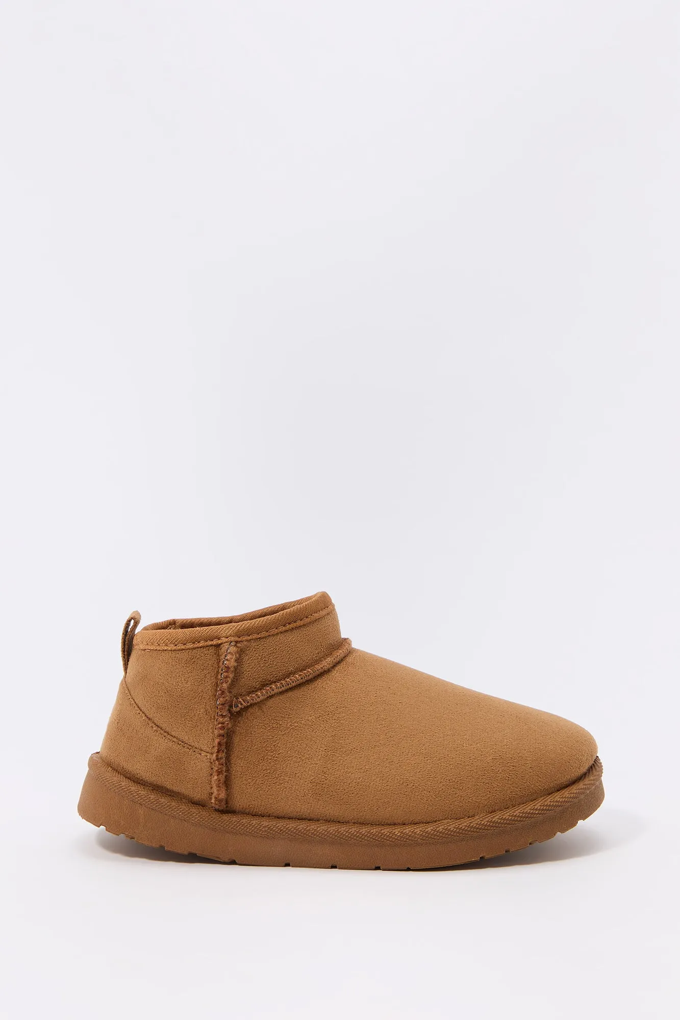 Girls Faux Fur Lined Ankle Booties