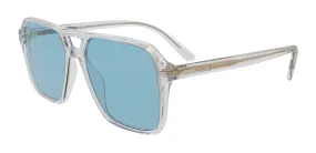 Prada 0PR 20YS 2AZ04D Transparent Square Full Rim Sunglasses