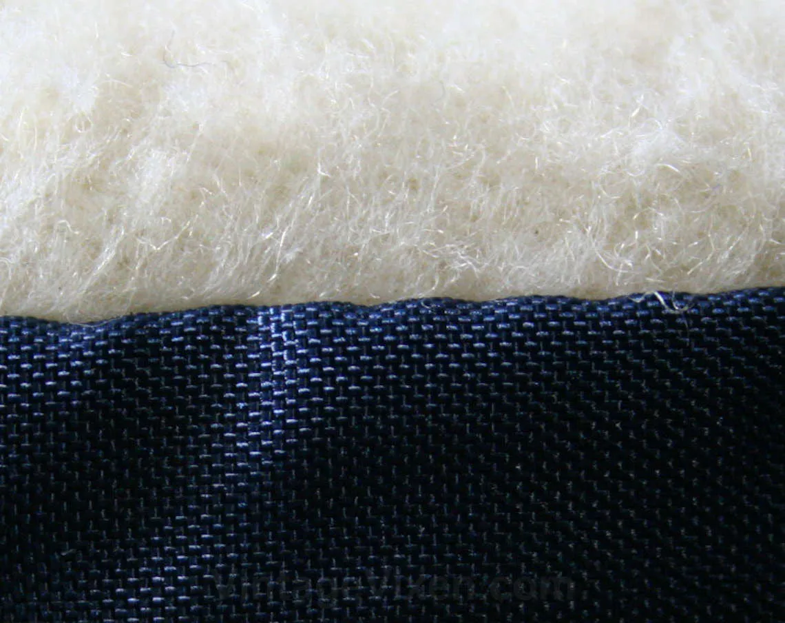 Size 6 Apres Ski Boots - Shimmery Sapphire Blue Canvas - Faux Fur Lining - Wedge Sole - Ankle Tie - Fall - Winter - 80s Deadstock - 43222-2