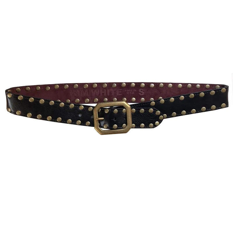 Squared Off Buckle - Black