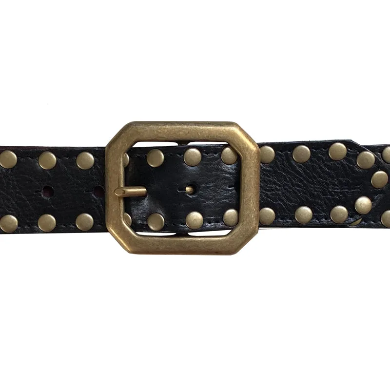 Squared Off Buckle - Black